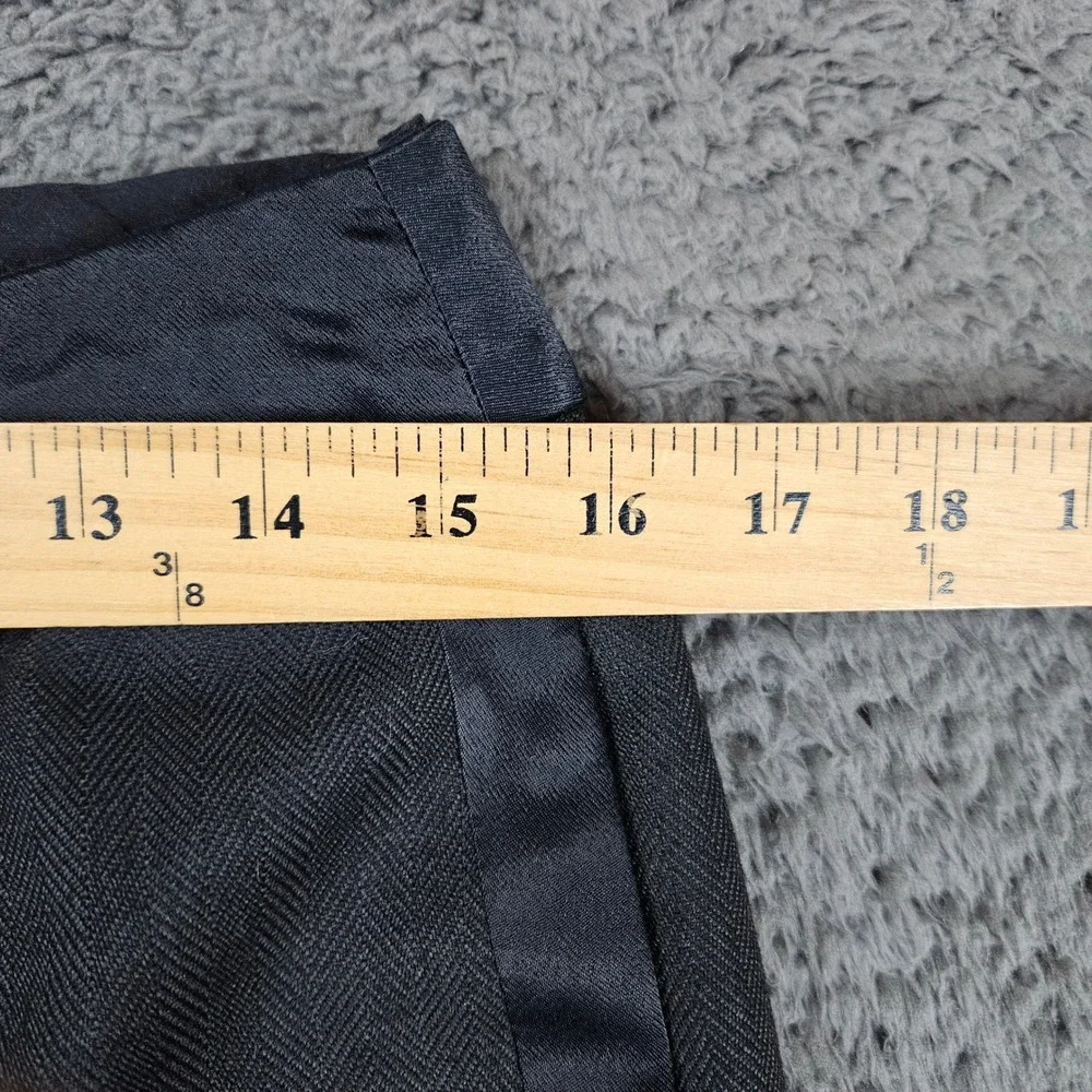 Free People Black Herringbone High Waisted Trouser Pants Women's‎ Size 8